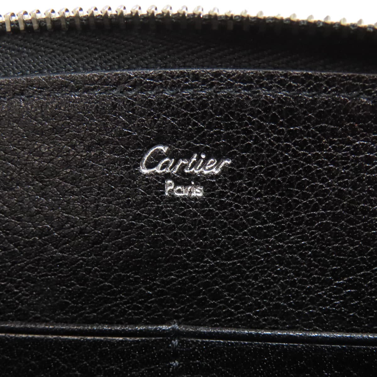 Cartier Must Line Long Wallet (with Coin Purse) Leather Ladies [Used] [CARTIER] 6