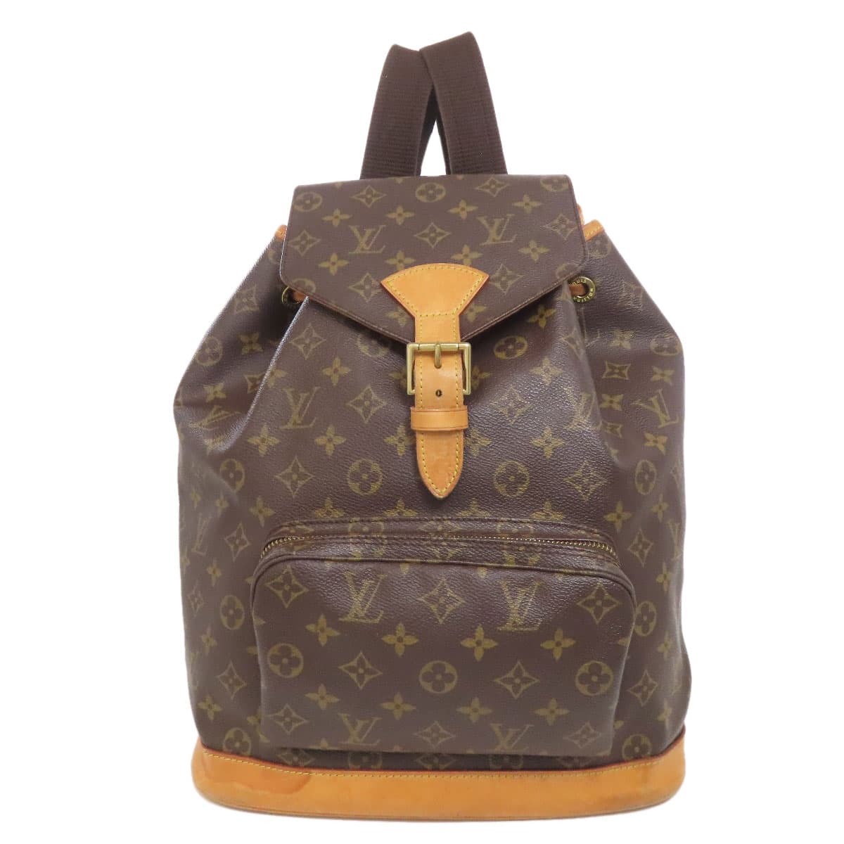 Louis Vuitton M51135 Montsouris GM Backpack Daypack Monogram Canvas Ladies [Used] [LOUIS VUITTON] M51135