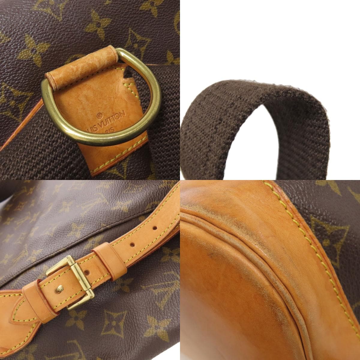 Louis Vuitton M51135 Montsouris GM Backpack Daypack Monogram Canvas Ladies [Used] [LOUIS VUITTON] M51135 9