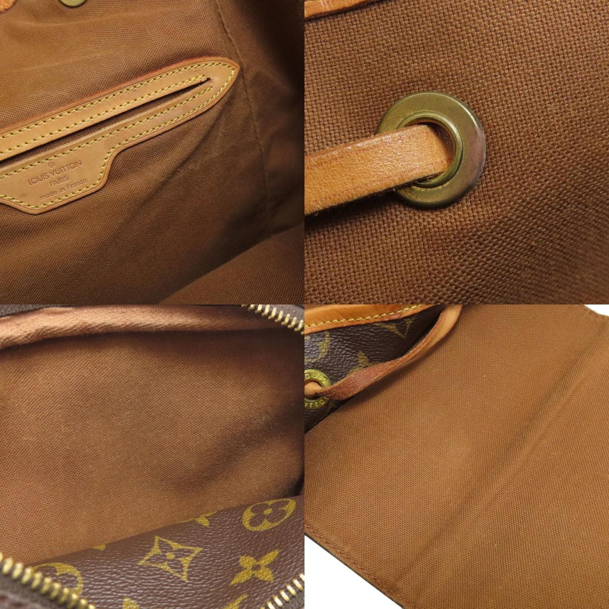 Louis Vuitton M51135 Montsouris GM Backpack Daypack Monogram Canvas Ladies [Used] [LOUIS VUITTON] M51135 6