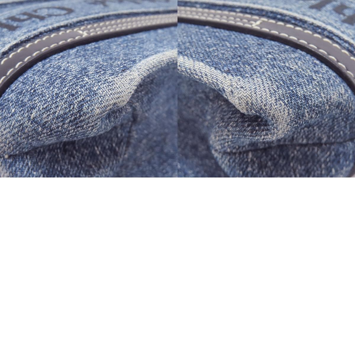 Chloe Woody Mini 2WAY Handbag Denim/Calf Ladies [Used] [CHLOE] 10