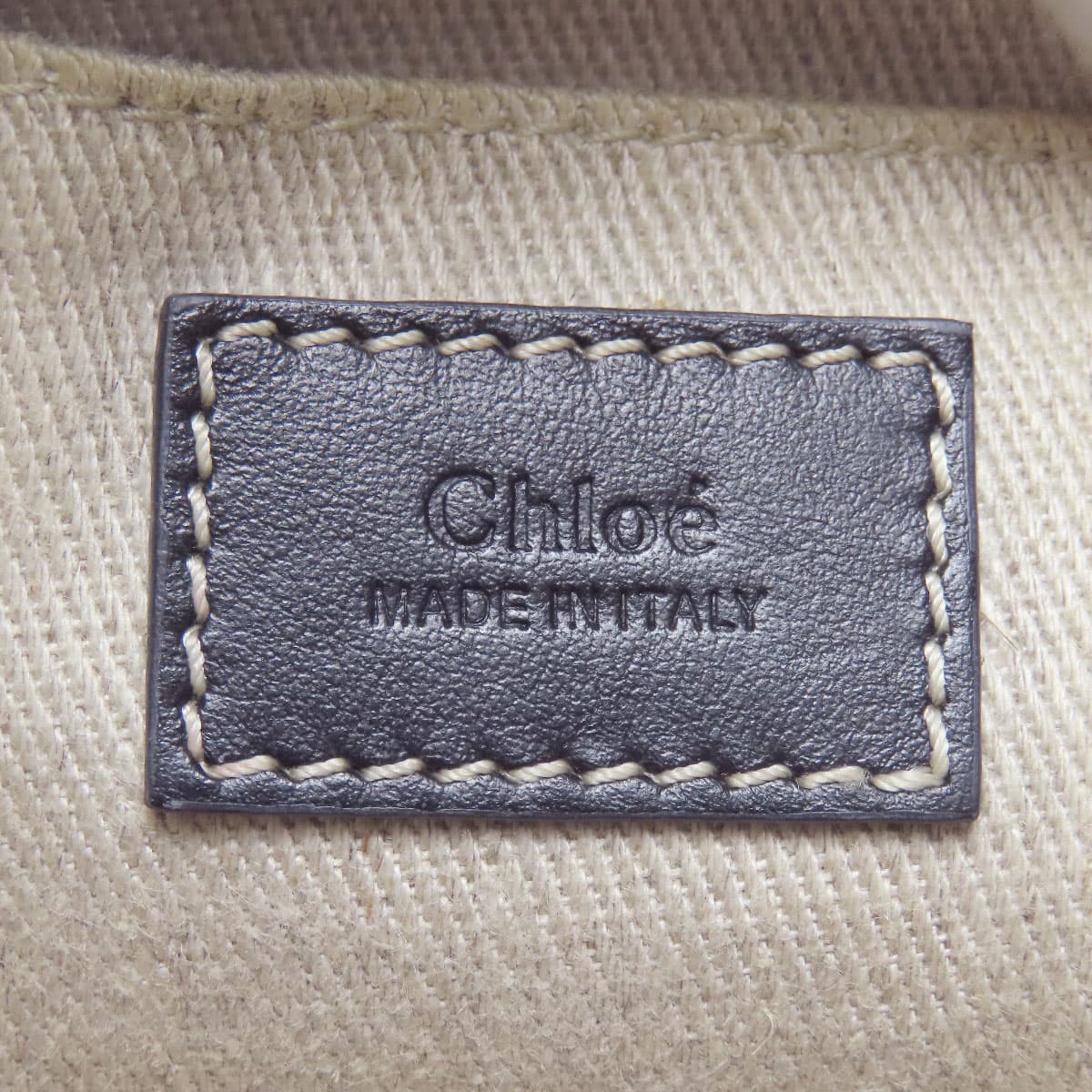 Chloe Woody Mini 2WAY Handbag Denim/Calf Ladies [Used] [CHLOE] 6