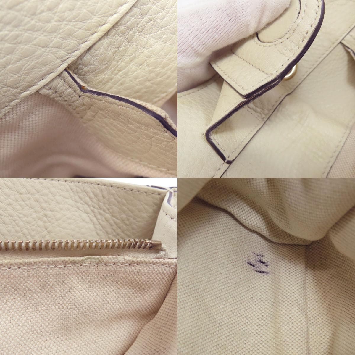 Gucci 323660 Bamboo 2WAY Handbag Calf Leather Ladies [Used] [GUCCI] 323660 6