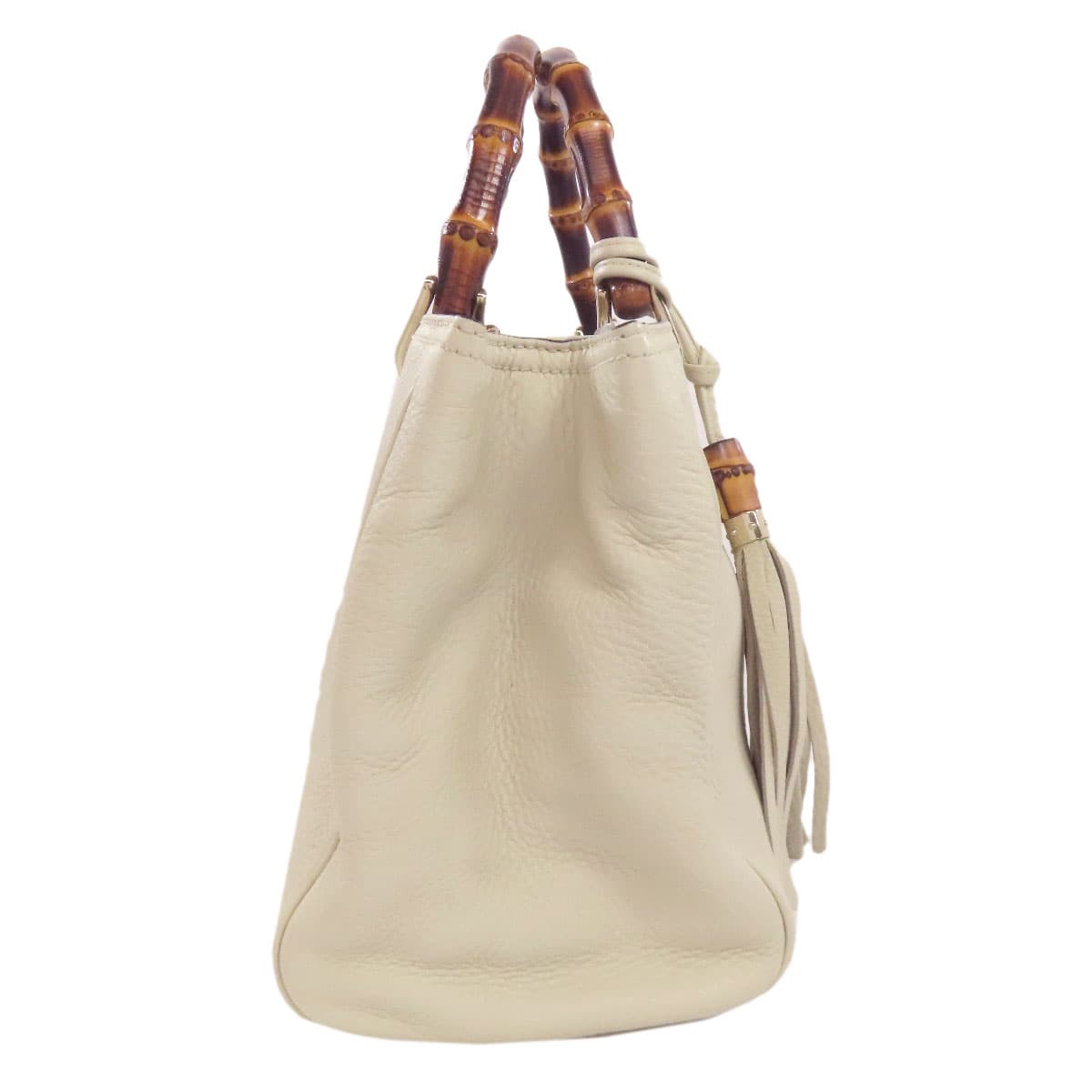 Gucci 323660 Bamboo 2WAY Handbag Calf Leather Ladies [Used] [GUCCI] 323660 3