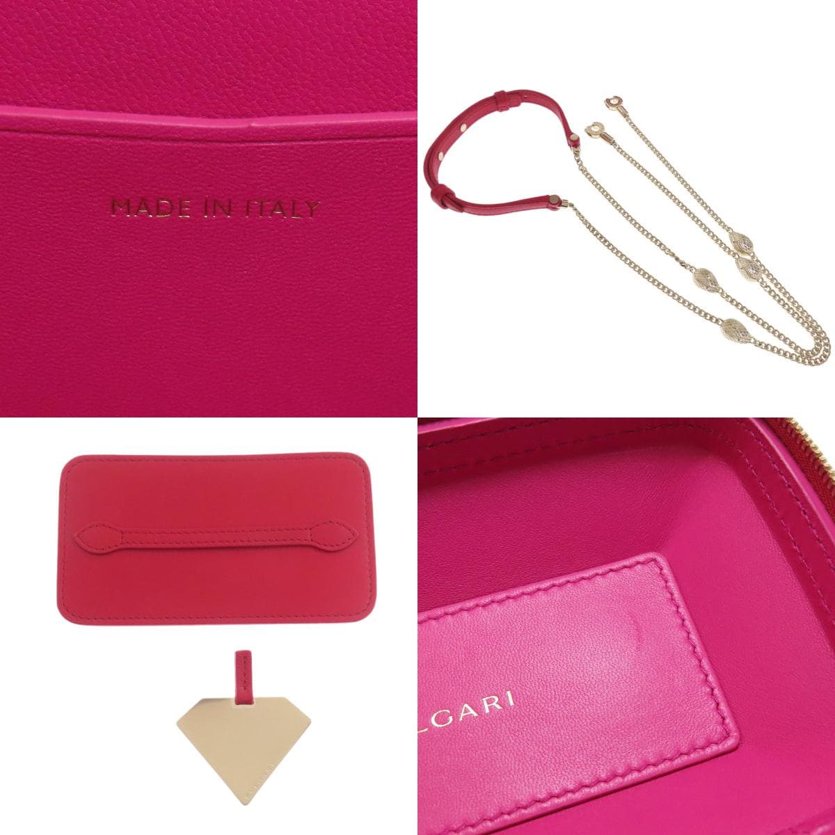 Bulgari 2WAY Handbag Calf Ladies [Used] [BVLGARI] 7