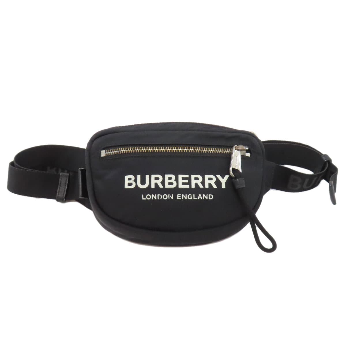 Burberry Logo Hip Bag / Waist Bag Nylon Material for Women [Used] [BURBERRY]