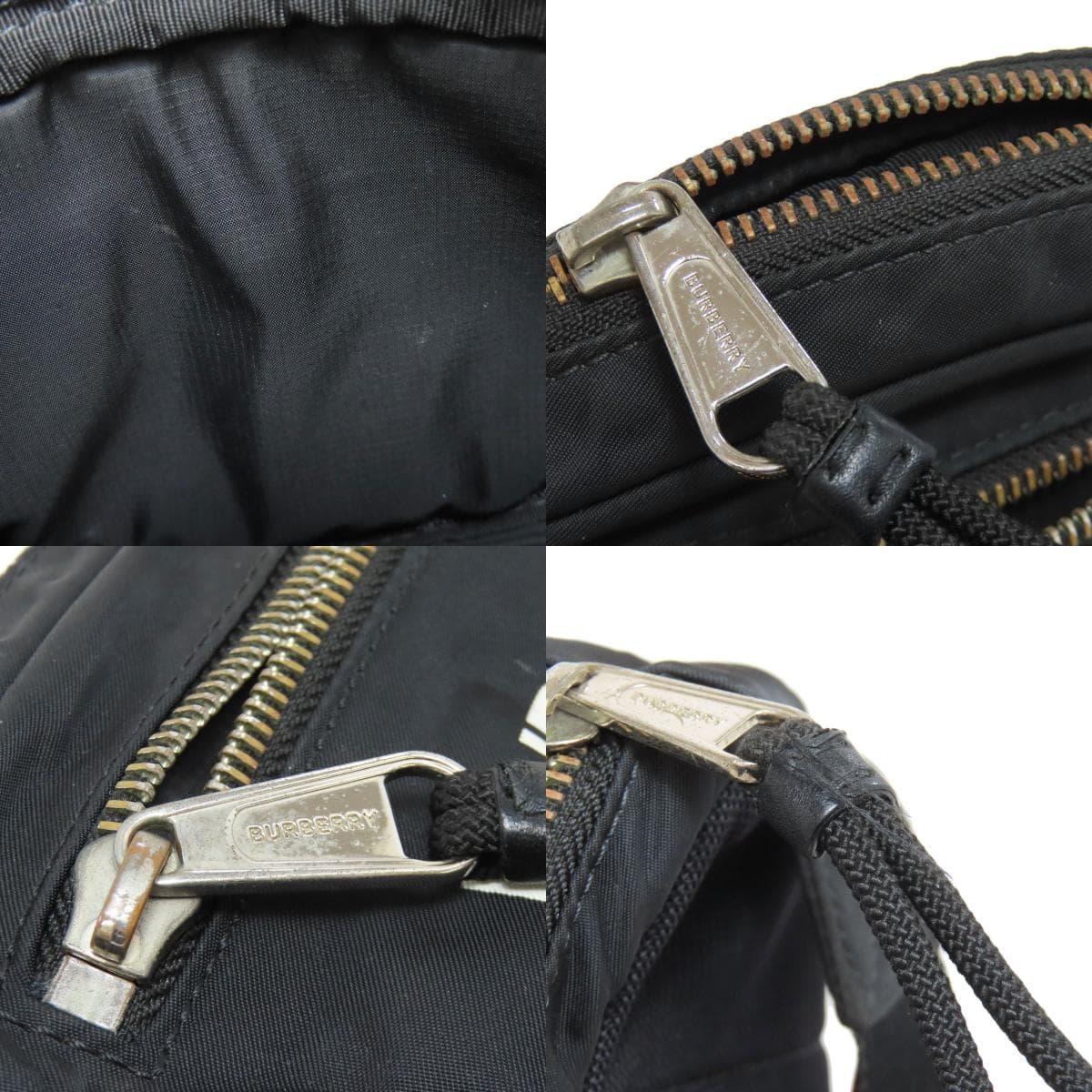 Burberry Logo Hip Bag / Waist Bag Nylon Material for Women [Used] [BURBERRY] 8