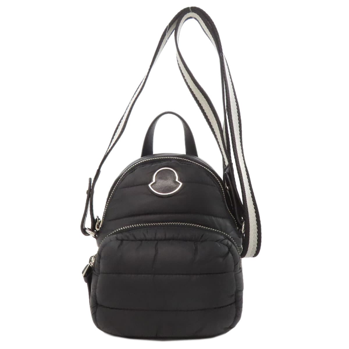 Moncler logo shoulder bag made of nylon material for women [Used] [MONCLER]