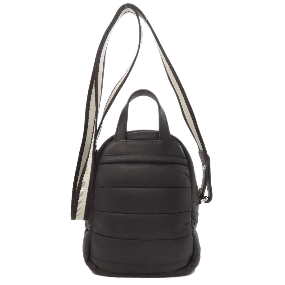 Moncler logo shoulder bag made of nylon material for women [Used] [MONCLER] 2