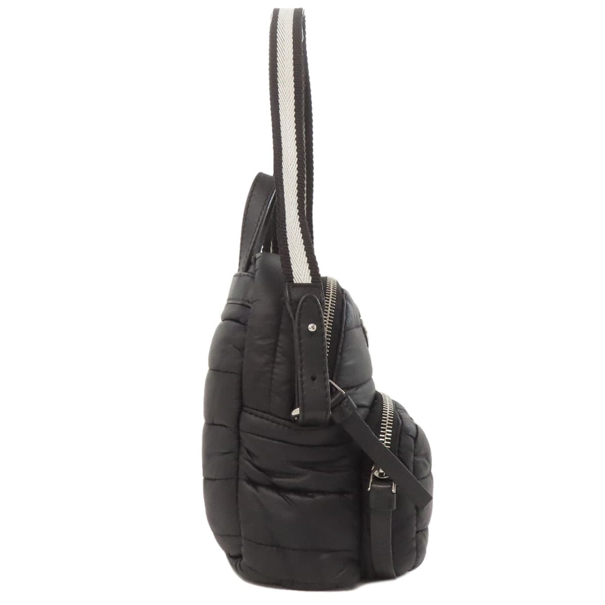 Moncler logo shoulder bag made of nylon material for women [Used] [MONCLER] 3