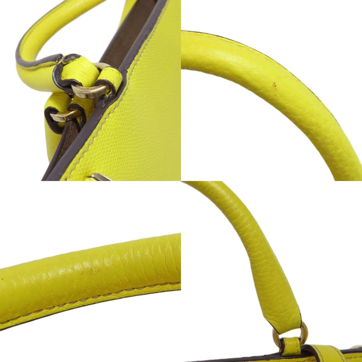 Furla 2WAY Handbag Leather Ladies [Used] [Furla] 8