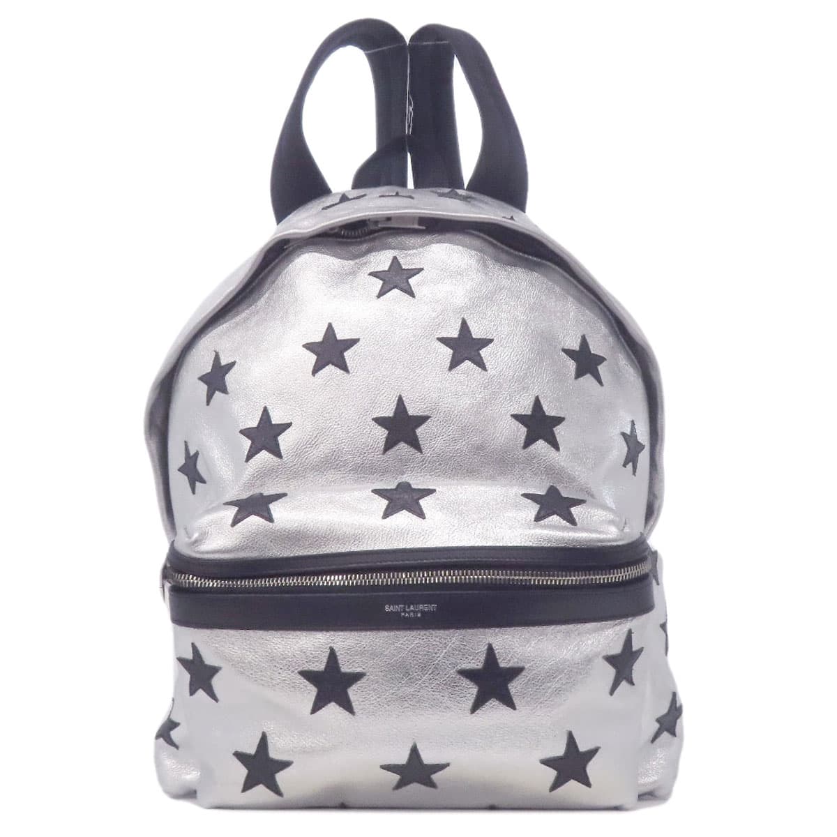 Saint Laurent Star Motif Backpack/Daypack Calf Leather for Women [Used] [SAINT LAURENT]