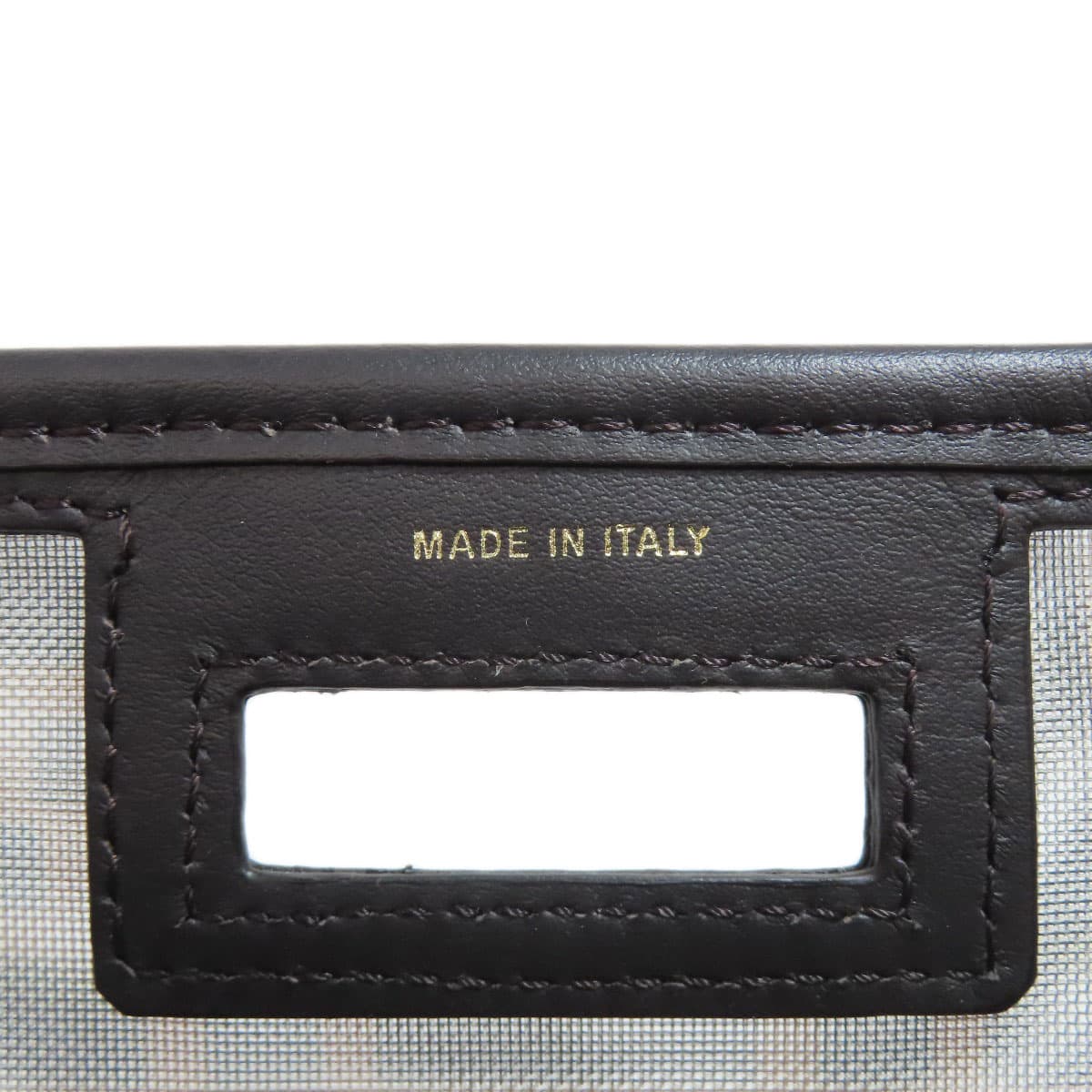 Fendi Peekaboo Cover Zucca Pattern Nylon Mesh Women's [Used] [FENDI] 8