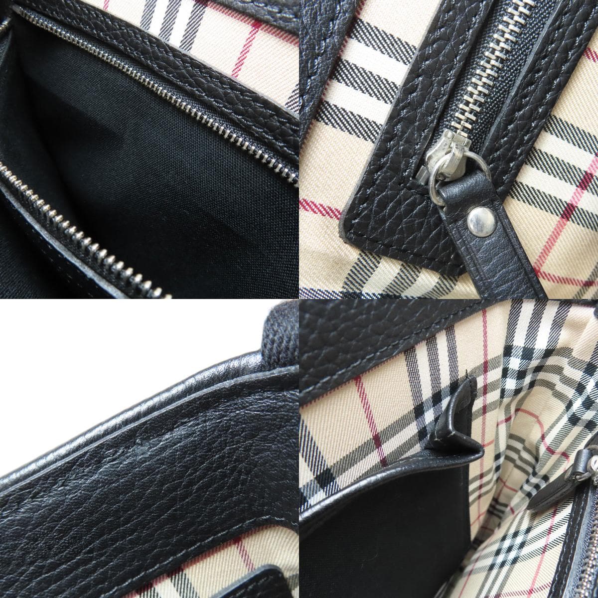 Burberry Logo Shoulder Bag Leather for Women [Used] [BURBERRY] 7