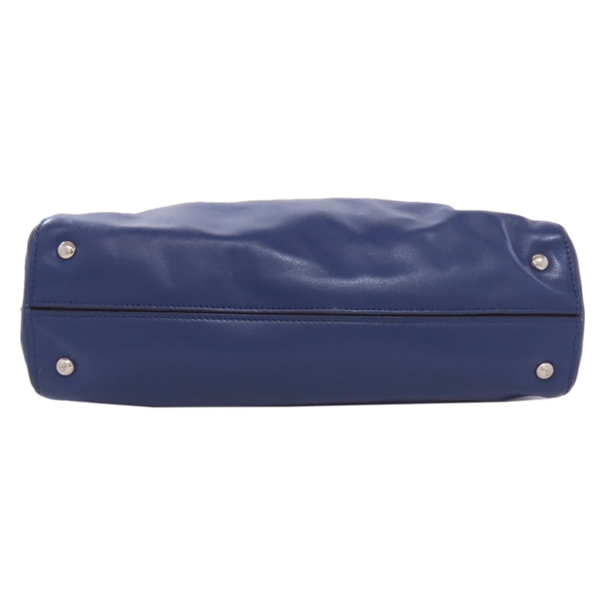 Miu Miu Logo Tote Bag Leather Women's [Used] [MIUMIU] 4