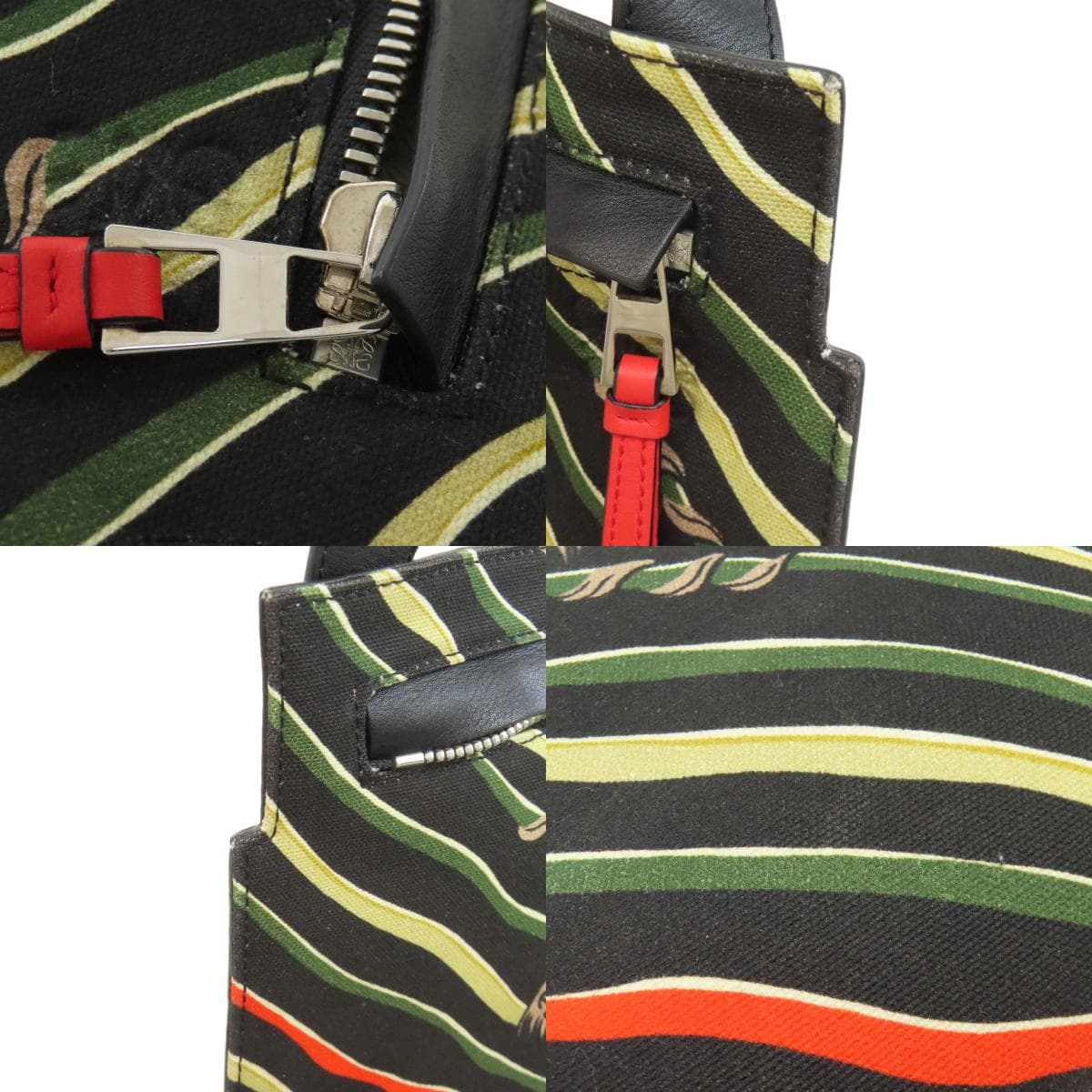 Loewe Paula's Ibiza Flag Bag T Messenger Shoulder Bag Canvas/Calf Ladies [Used] [LOEWE] 7