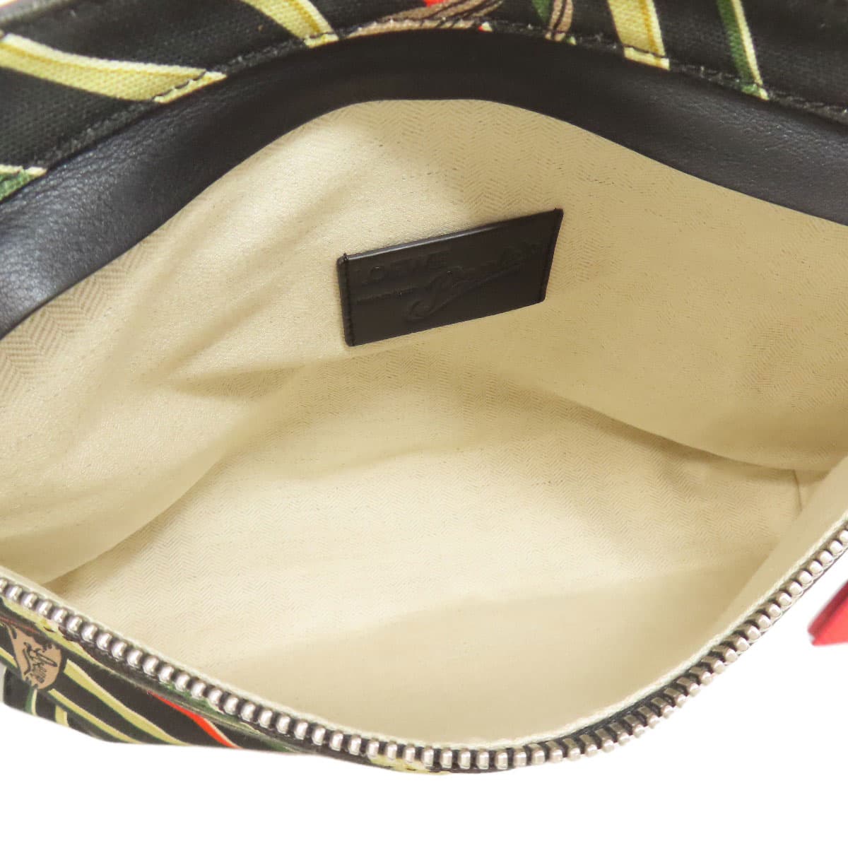 Loewe Paula's Ibiza Flag Bag T Messenger Shoulder Bag Canvas/Calf Ladies [Used] [LOEWE] 5