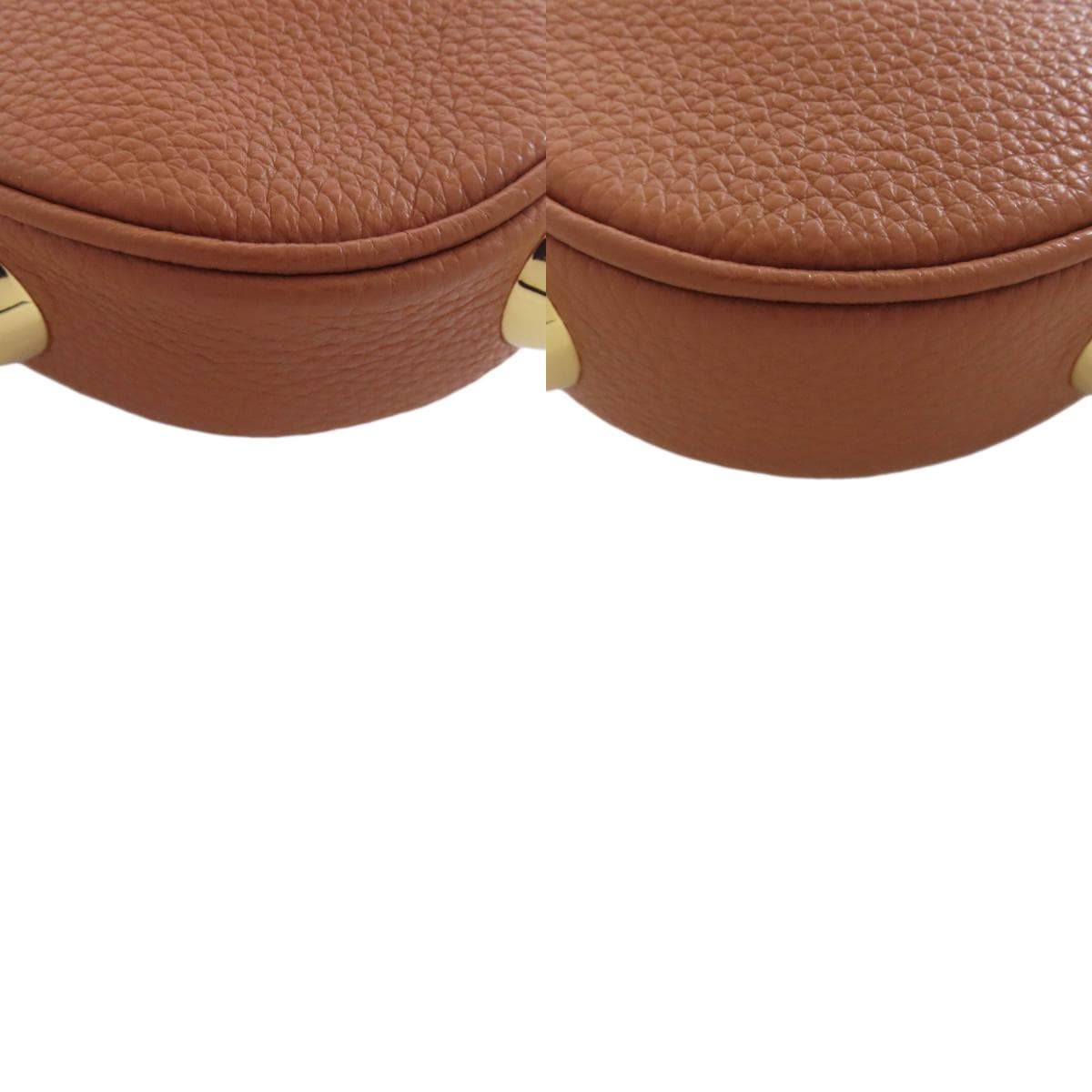 Salvatore Ferragamo Gancini Hardware Engraved Shoulder Bag Leather Women's [Used] [Salvatore Ferragamo] 10