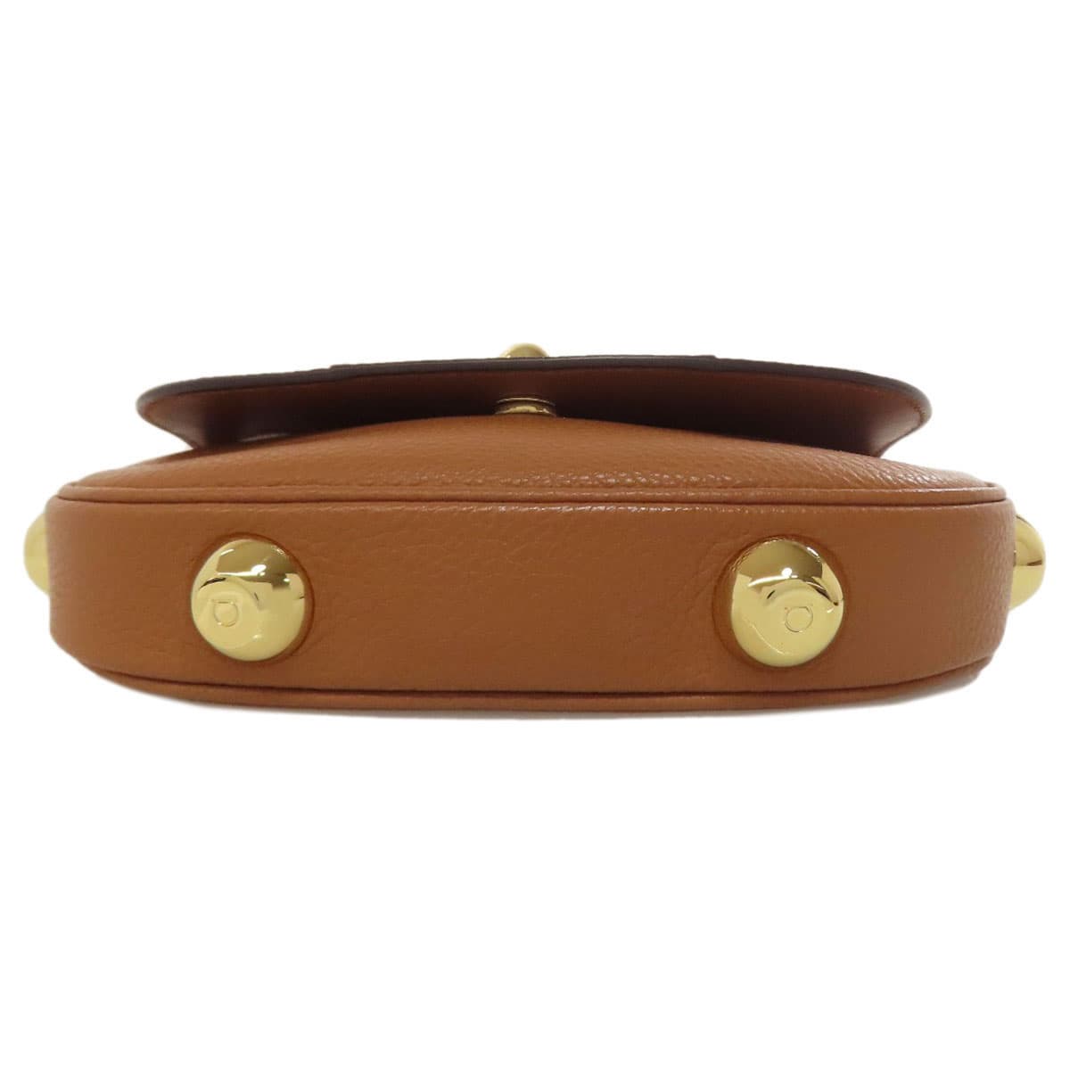 Salvatore Ferragamo Gancini Hardware Engraved Shoulder Bag Leather Women's [Used] [Salvatore Ferragamo] 4