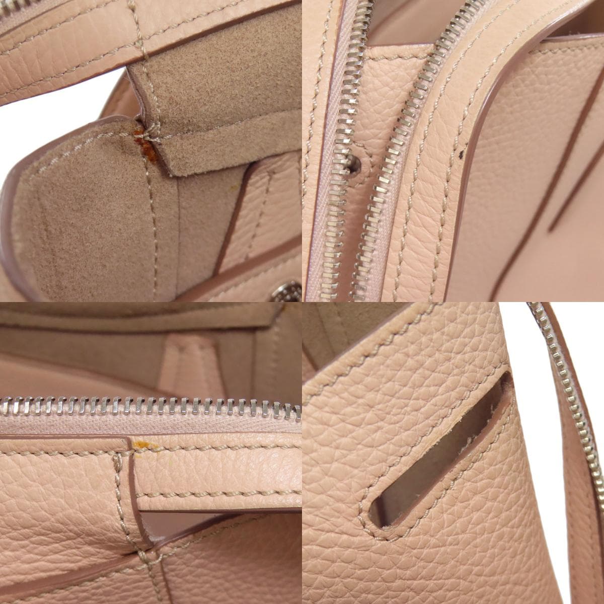 Tod's Logo Tote Bag Leather Ladies [Used] [TODS] 7