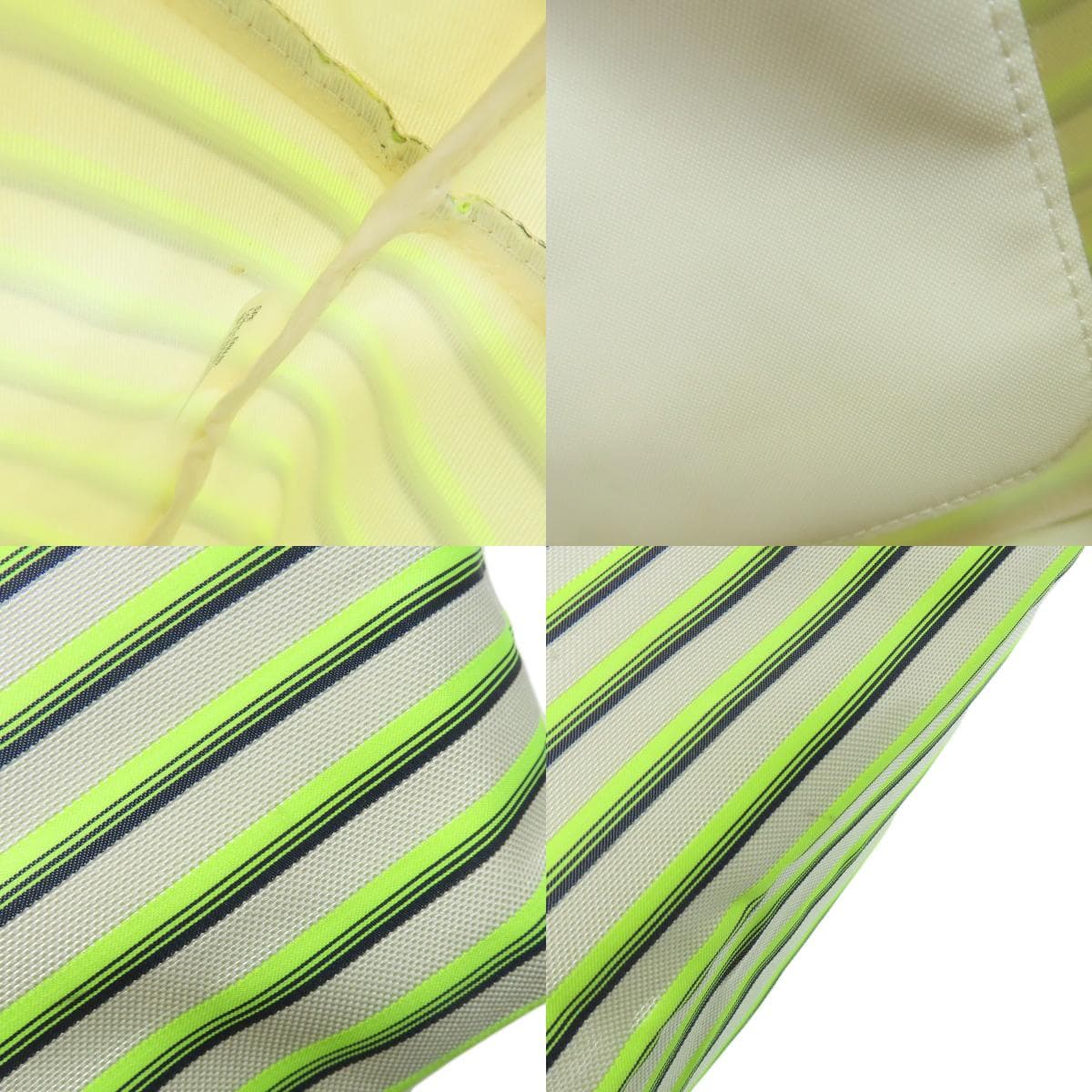 Longchamp Le Pliage Marinieres Handbag Nylon Canvas/Leather Ladies [Used] [Longchamp] 8