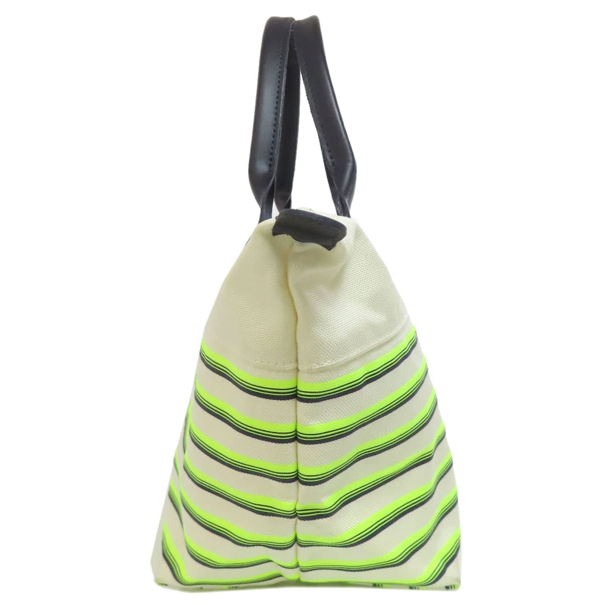 Longchamp Le Pliage Marinieres Handbag Nylon Canvas/Leather Ladies [Used] [Longchamp] 3