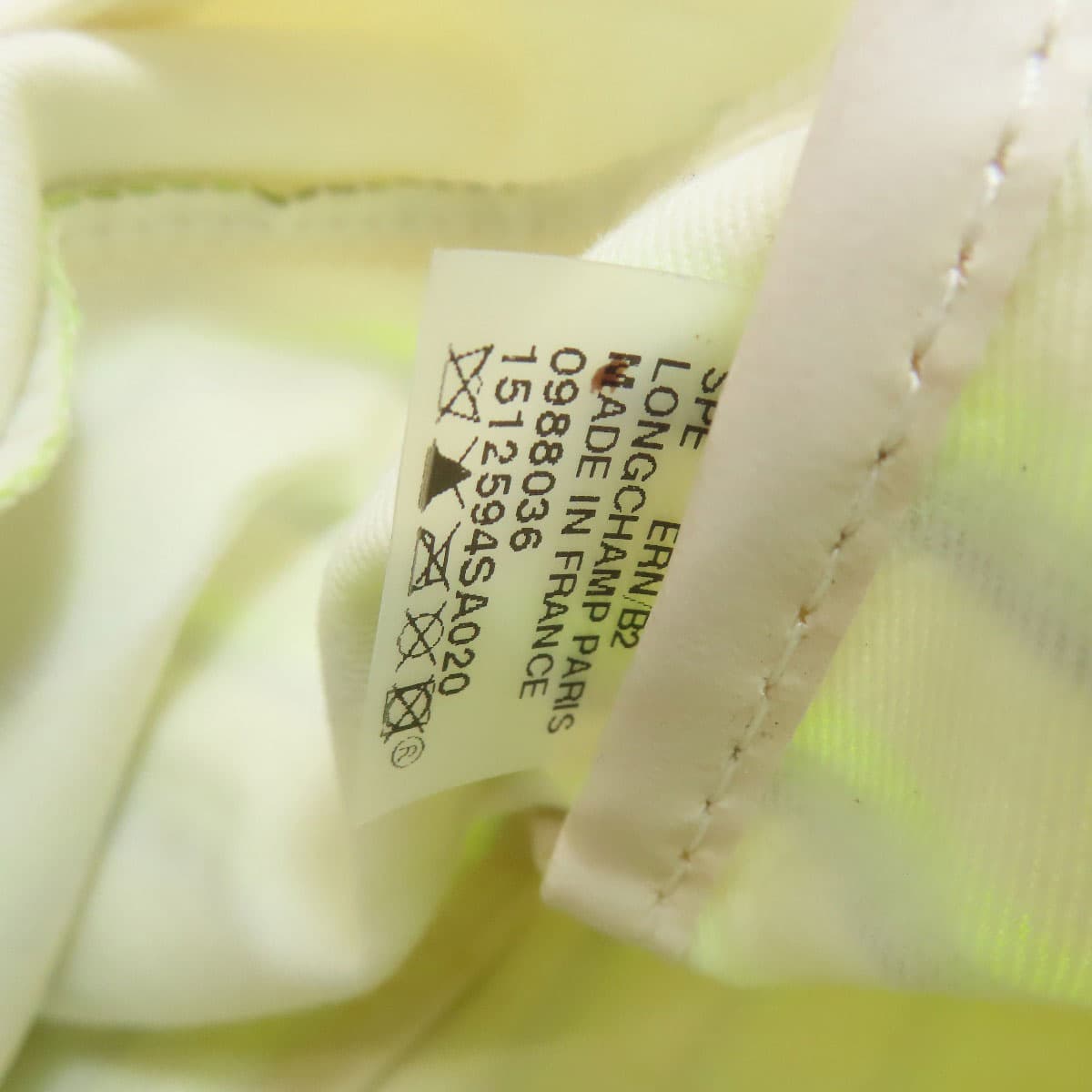 Longchamp Le Pliage Marinieres Handbag Nylon Canvas/Leather Ladies [Used] [Longchamp] 6