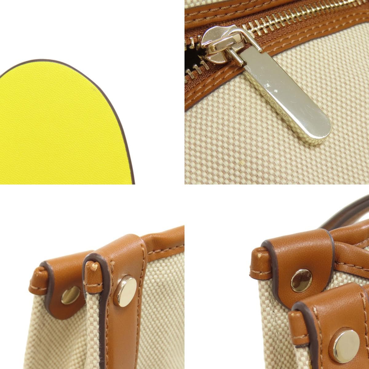 Kate Spade Spade Charm Tote Bag Canvas/Leather Women's [Used] [Kate Spade] 8