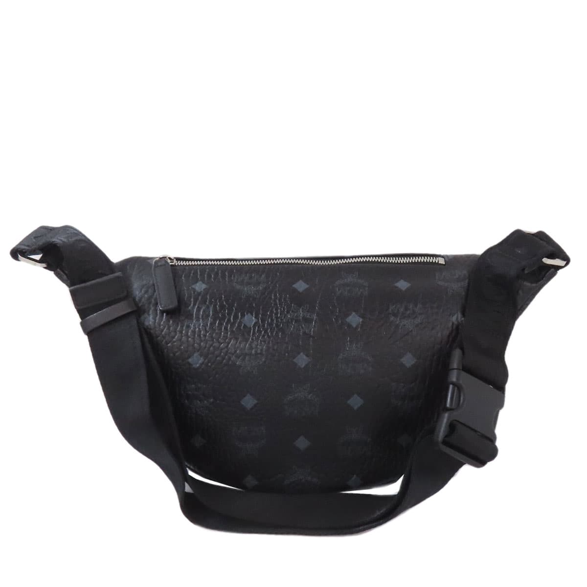 MCM Logo Body Bag PVC for Women [Used] [MCM] 2