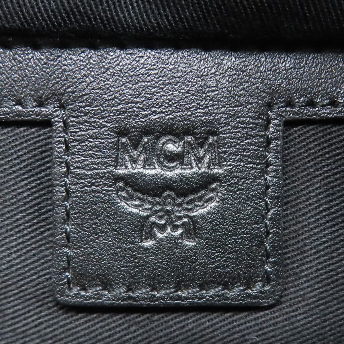 MCM Logo Body Bag PVC for Women [Used] [MCM] 7