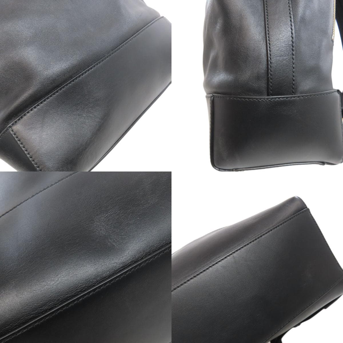 Salvatore Ferragamo Logo Backpack Daypack Leather Ladies [Used] [Salvatore Ferragamo] 7