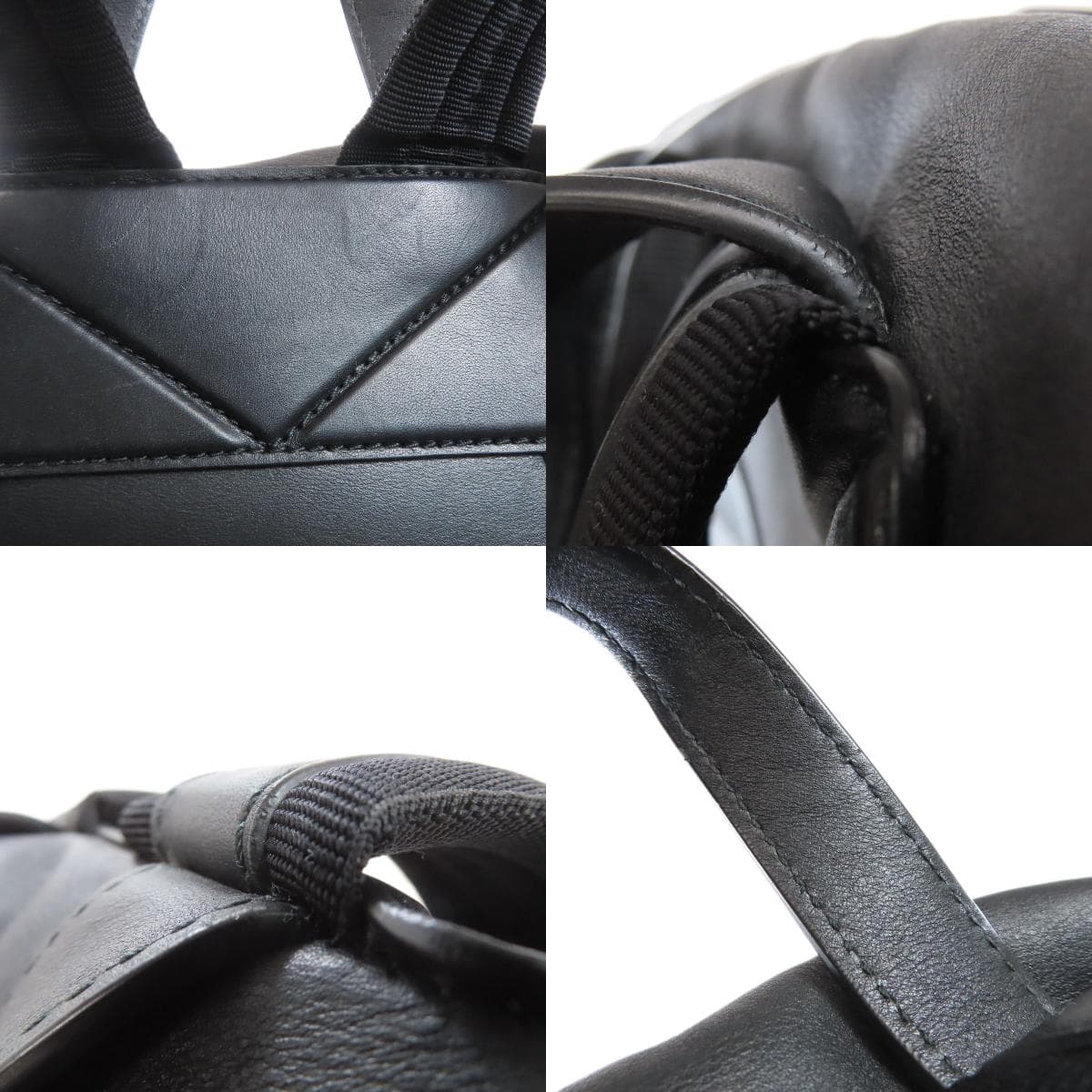 Salvatore Ferragamo Logo Backpack Daypack Leather Ladies [Used] [Salvatore Ferragamo] 8