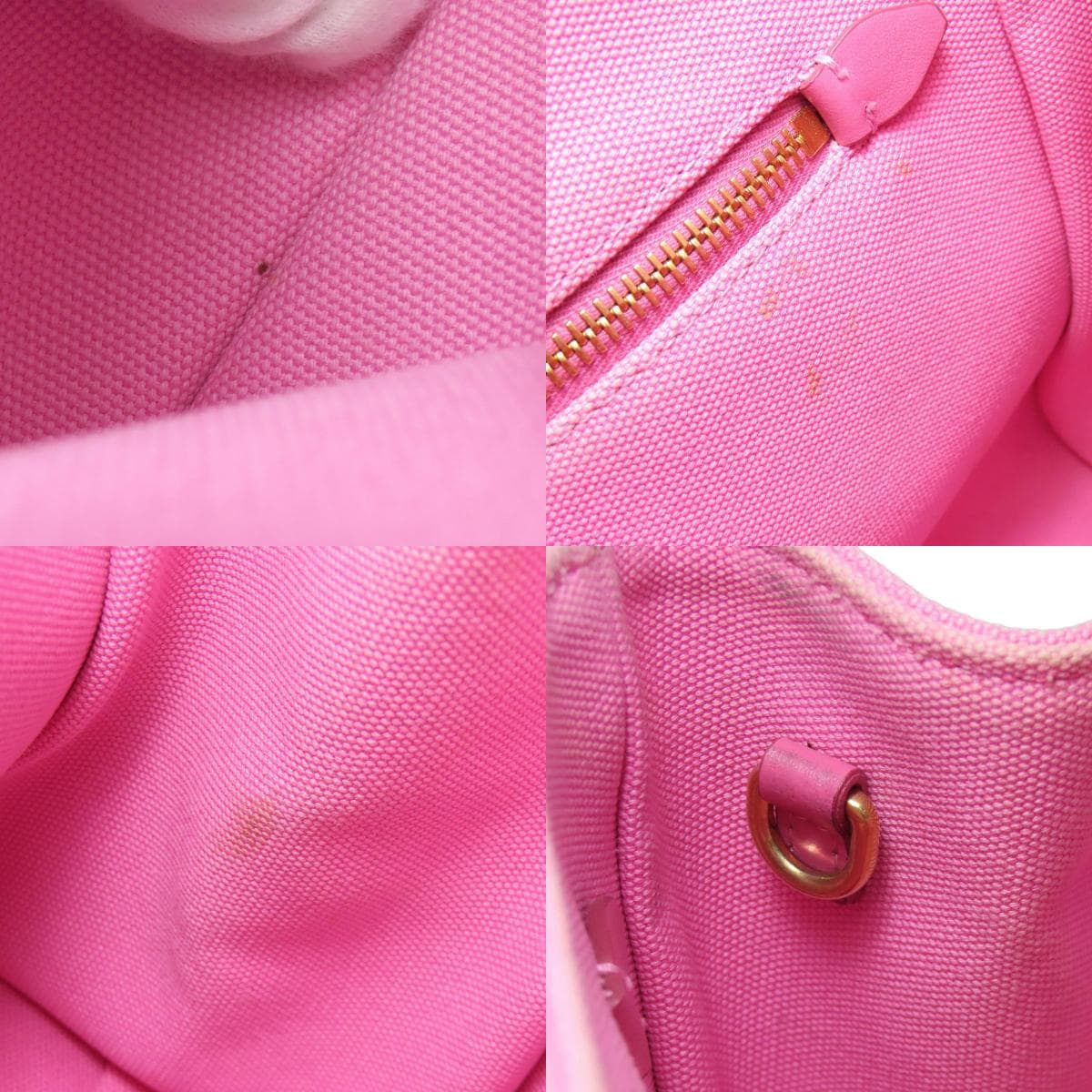 Miu Miu 5BA176 2WAY Handbag Canvas Ladies [Used] [MIUMIU] 5BA176 6