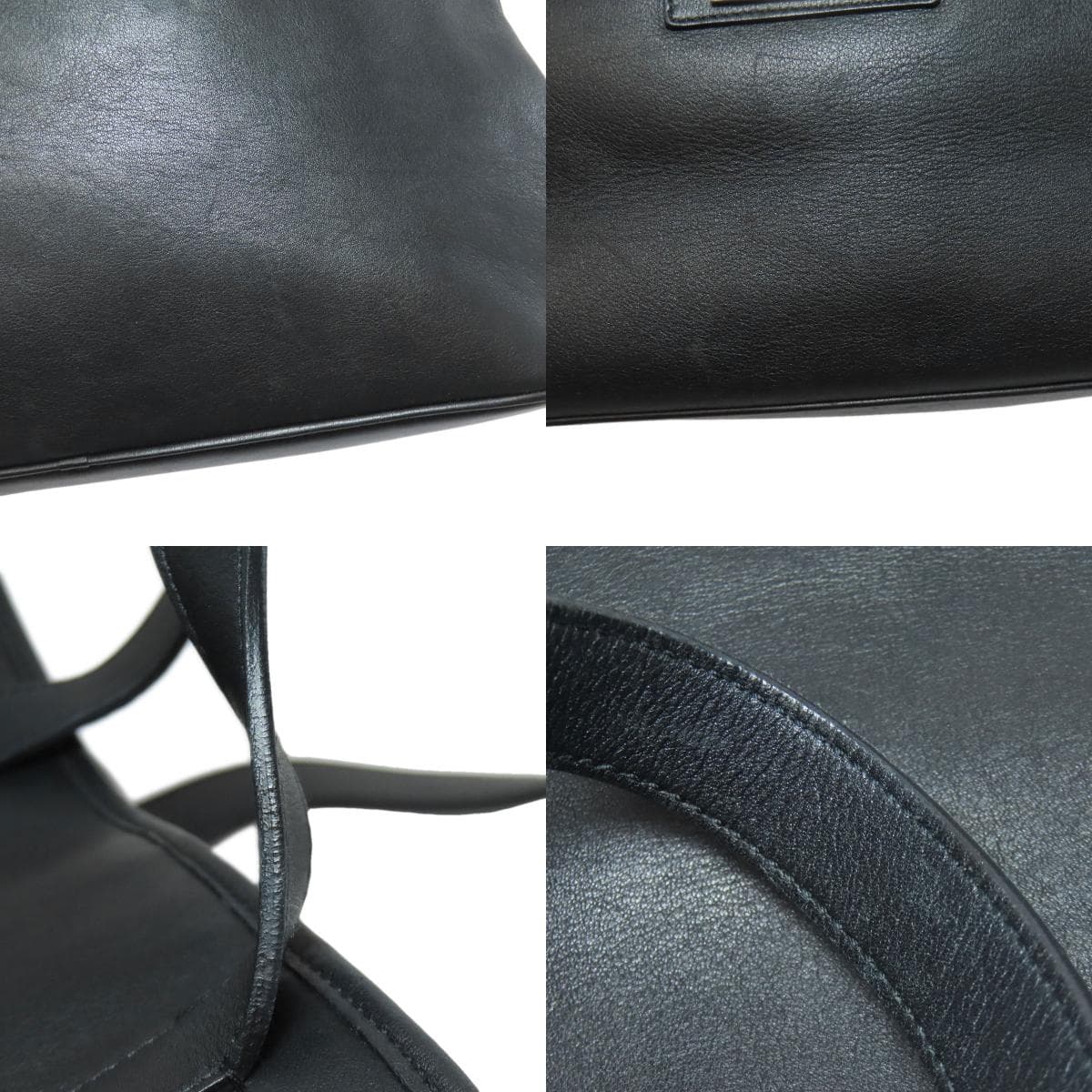 Salvatore Ferragamo Logo Tote Bag Calf Leather Ladies [Used] [Salvatore Ferragamo] 8