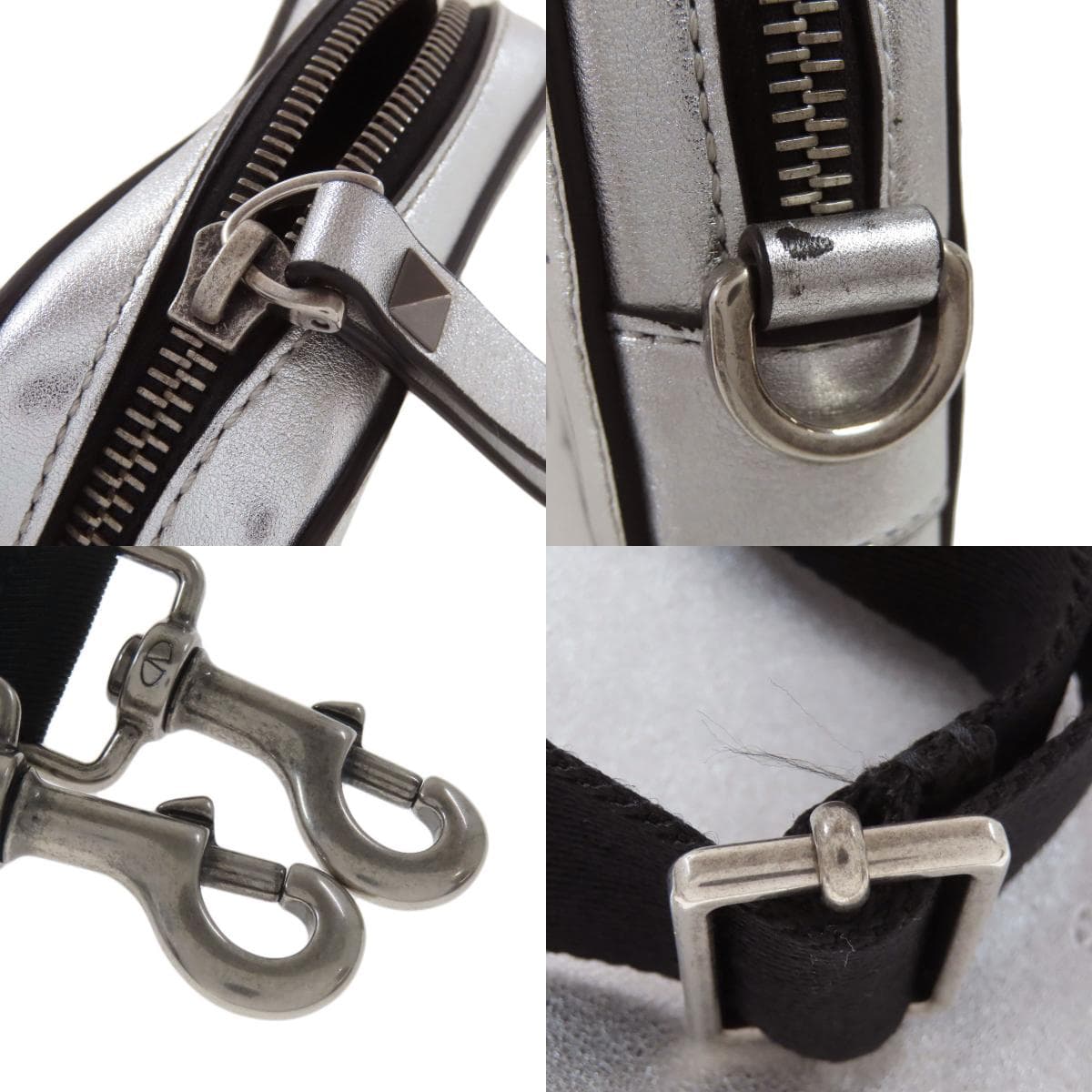 Valentino VLTN Logo Shoulder Bag Calf Women's [Used] [VALENTINO] 9