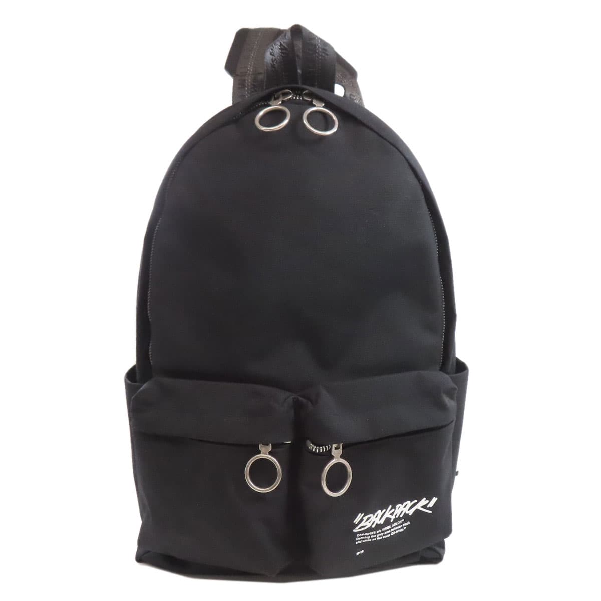 Select Bag Off-White Backpack Rucksack/Daypack Canvas Ladies [Used][SELECT BAG]