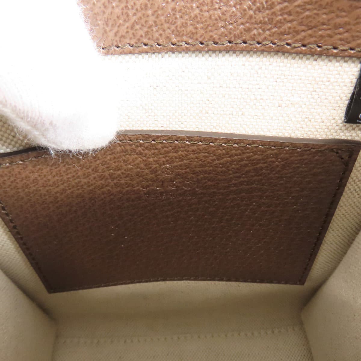 Gucci 699406 Jumbo GG Mini Tote Bag 2WAY Handbag Canvas/Calf Ladies [Used] [GUCCI] 699406 6