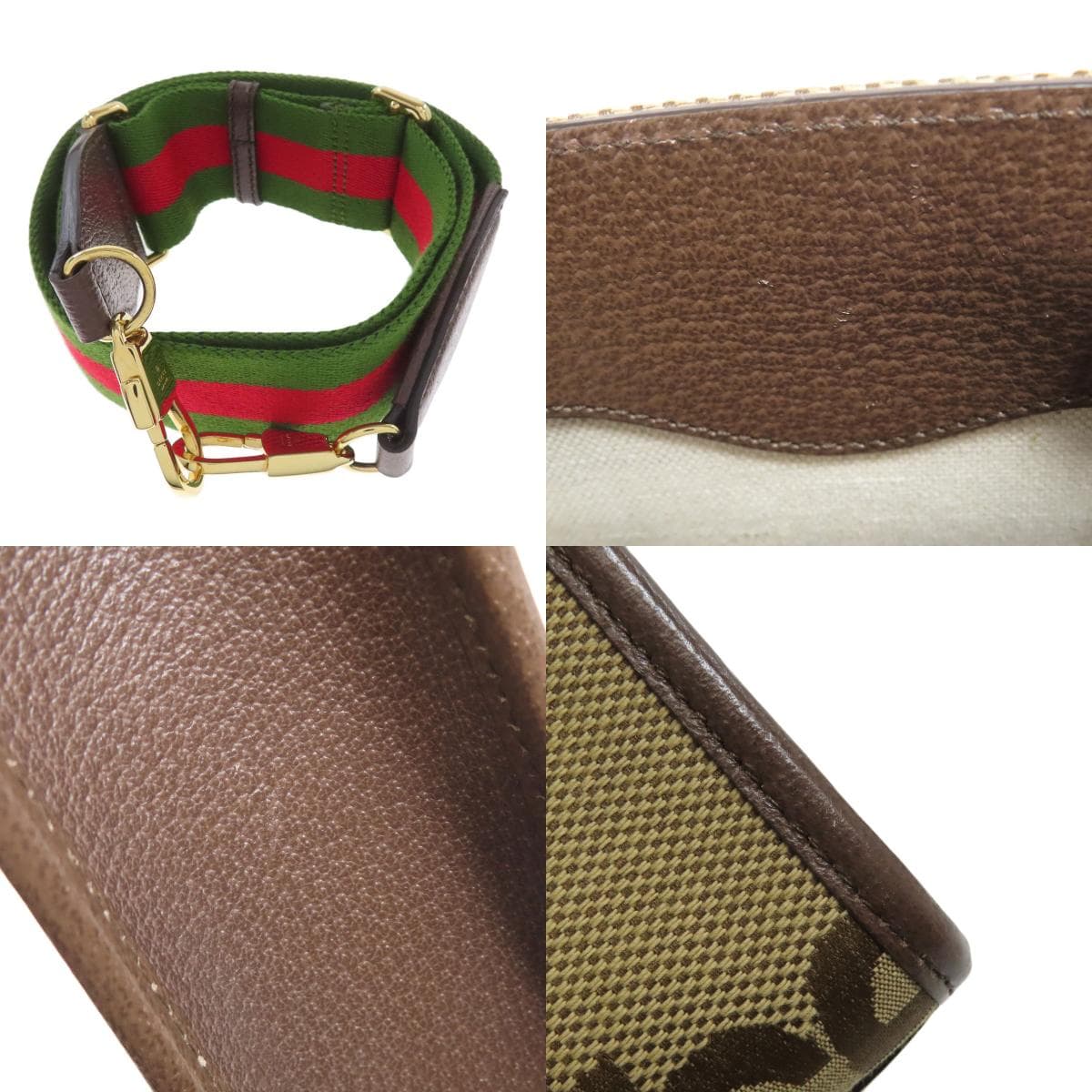 Gucci 699406 Jumbo GG Mini Tote Bag 2WAY Handbag Canvas/Calf Ladies [Used] [GUCCI] 699406 8