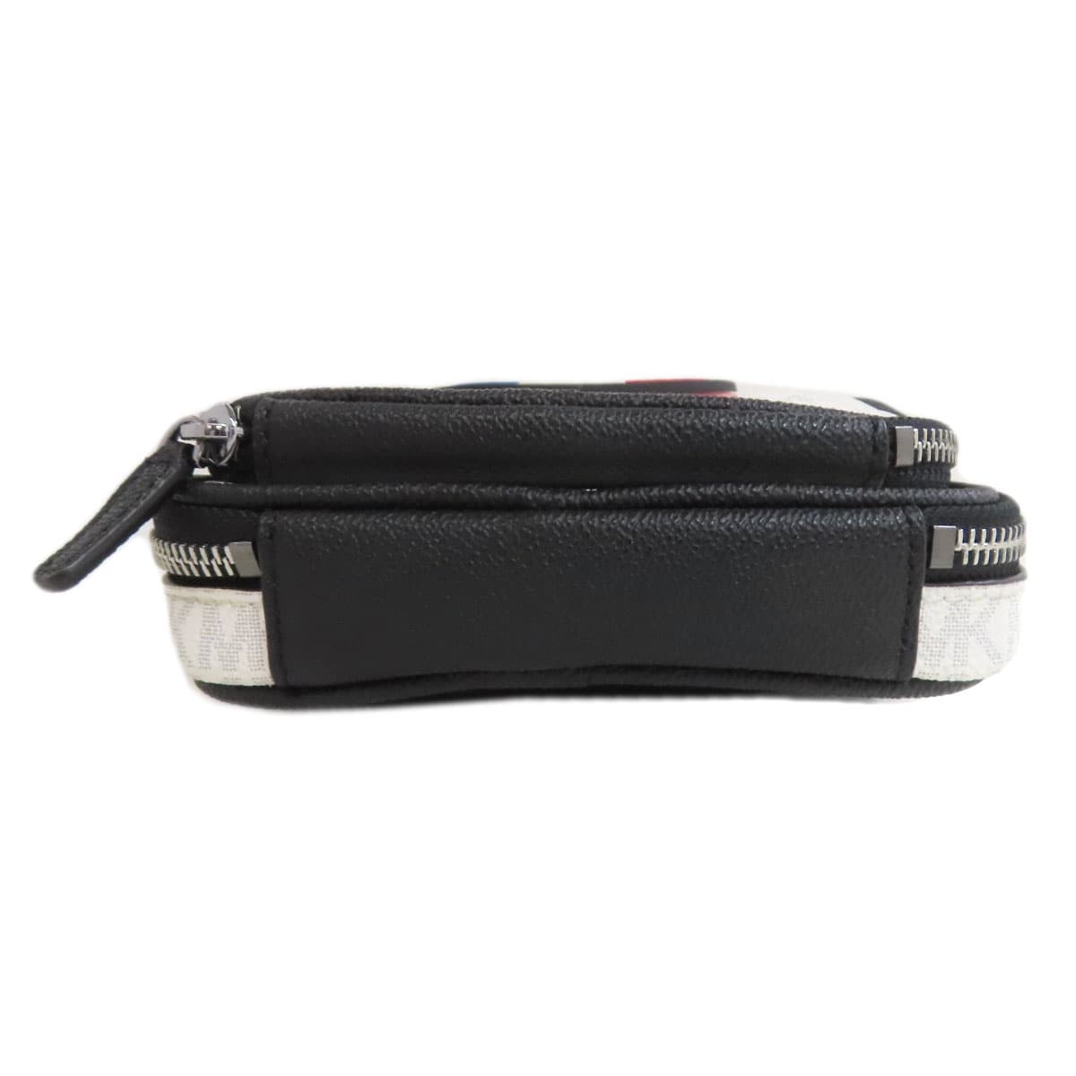 Michael Kors MK Signature Stripe Shoulder Bag PVC Ladies [Used] [Michael Kors] 4