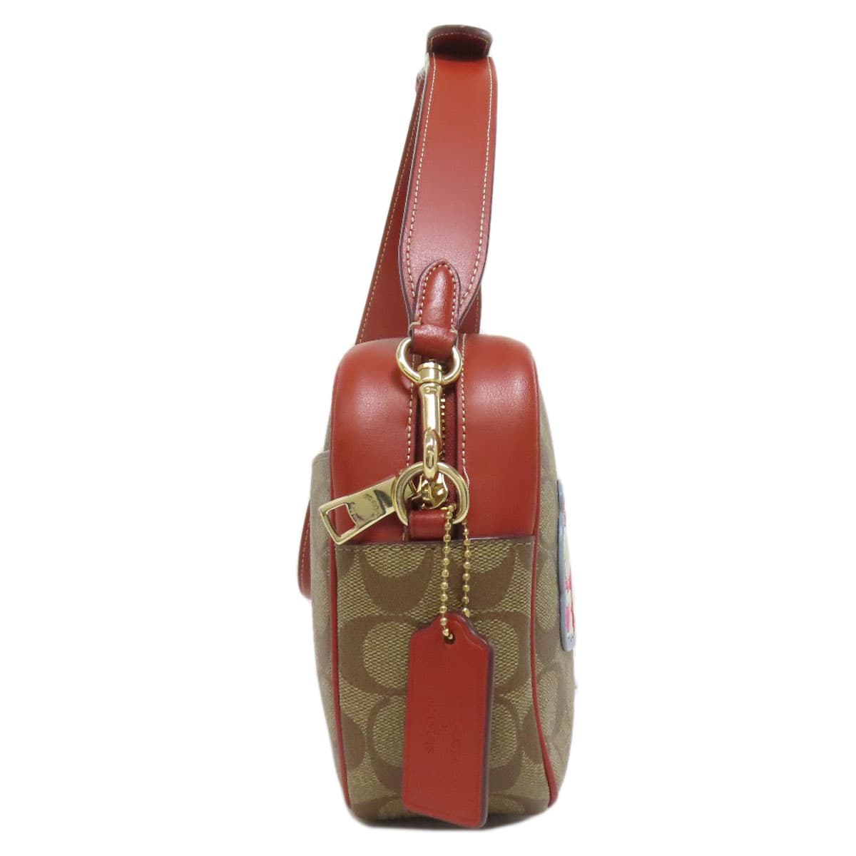 Coach CF304 Snoopy Collaboration Signature Shoulder Bag PVC Ladies [Used] [COACH] CF304 3