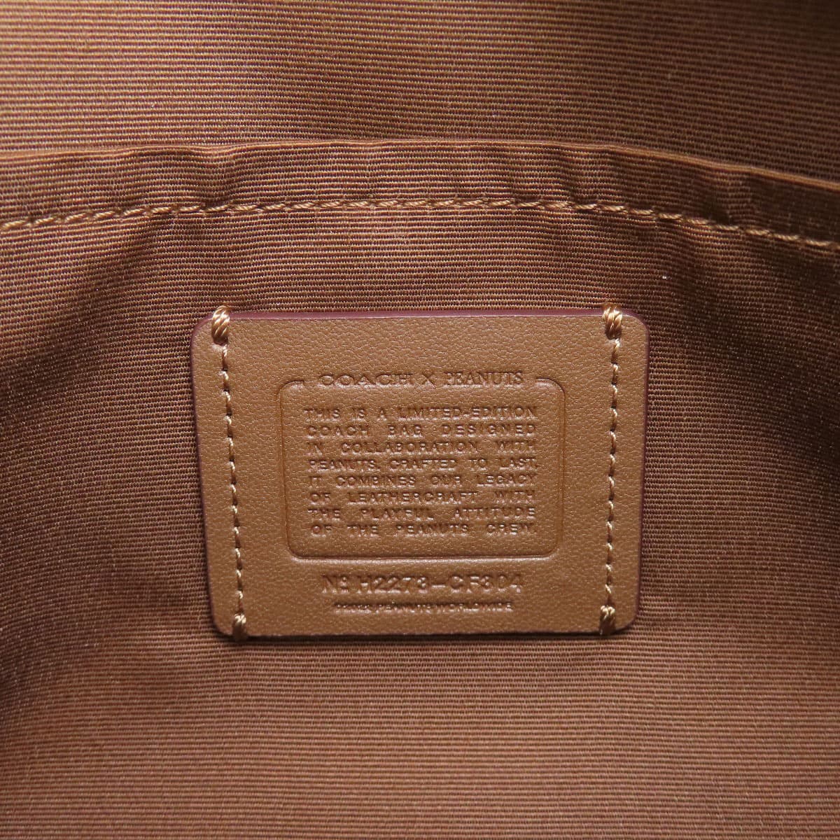 Coach CF304 Snoopy Collaboration Signature Shoulder Bag PVC Ladies [Used] [COACH] CF304 6