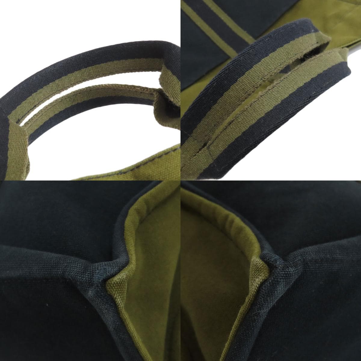 Hermes Sac Foulard MM Handbag Canvas Ladies [Used] [HERMES] 9