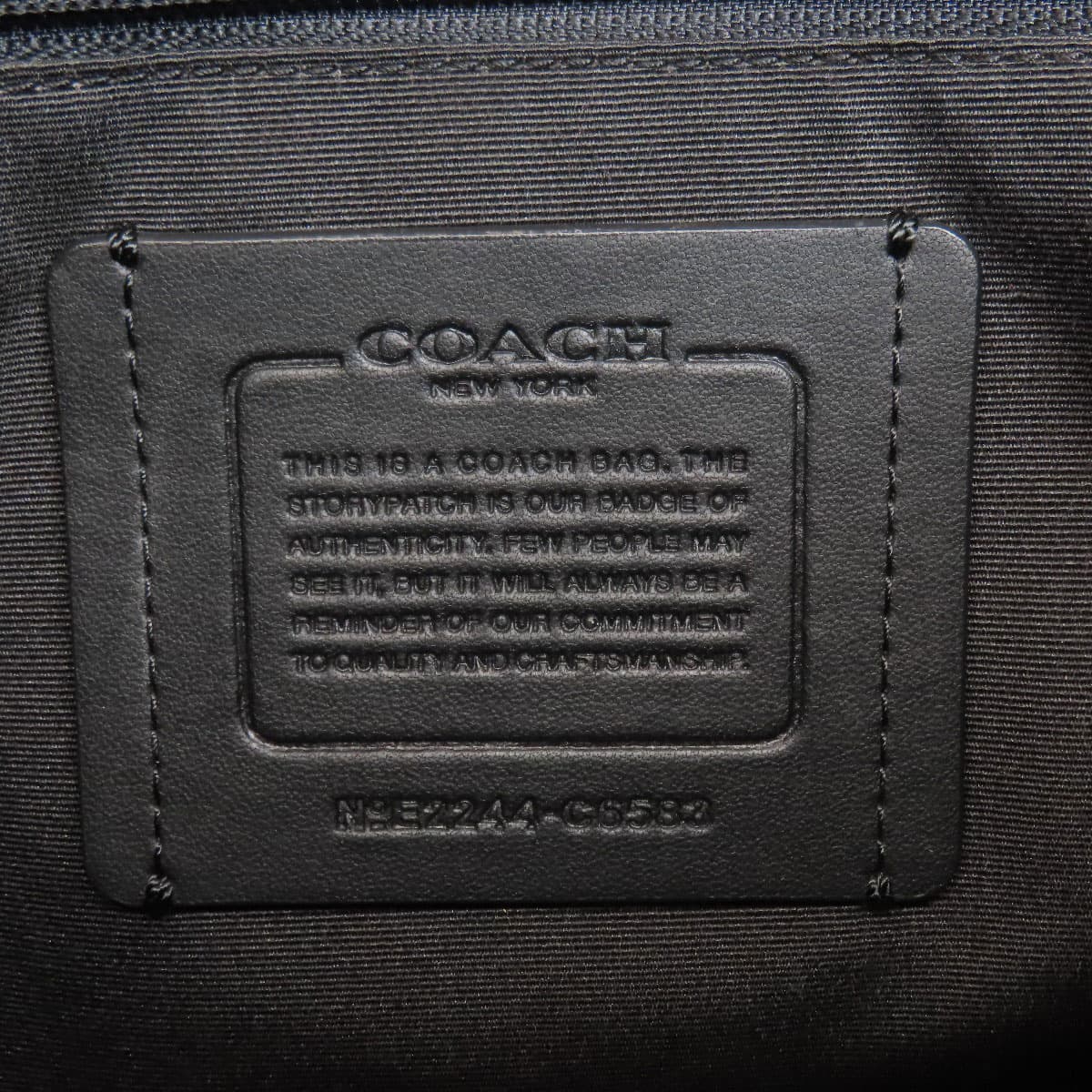 Coach C6583 Thompson Signature Shoulder Bag Canvas/Leather Women's [Used] [COACH] C6583 6