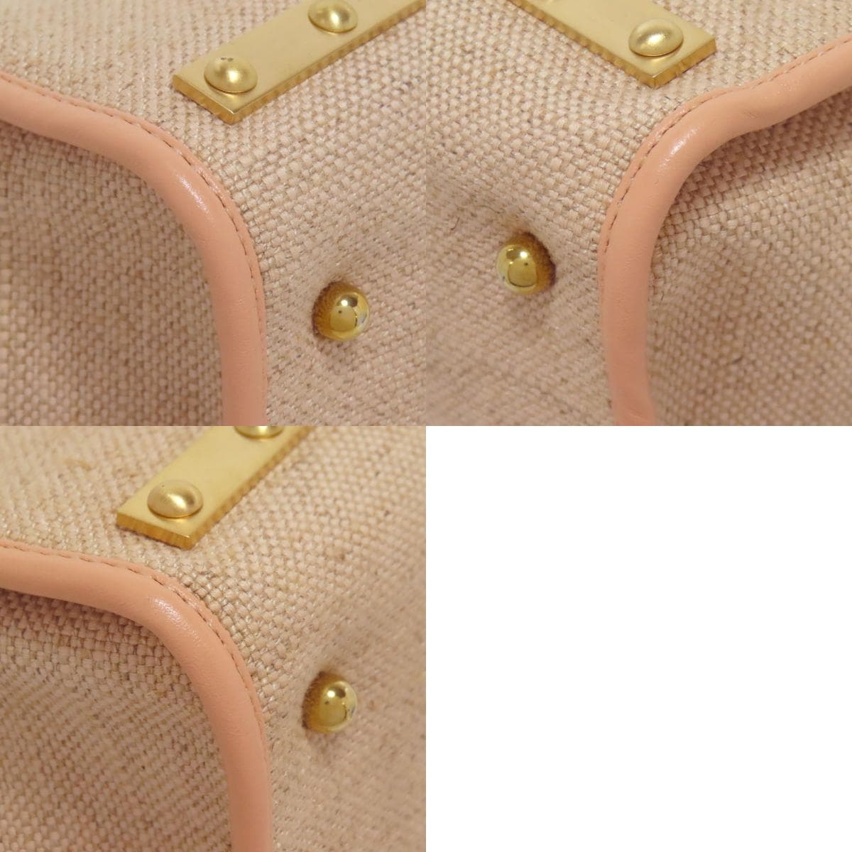 Delvaux ?le astrid MM handbag canvas/leather for women [Used] [DELVAUX] 10