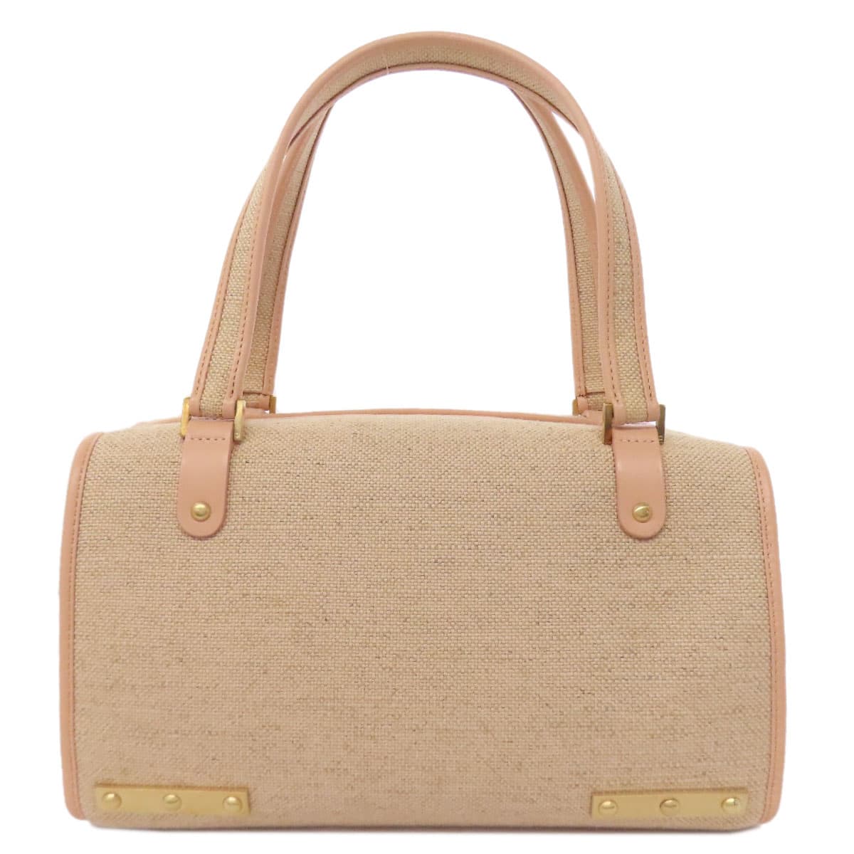 Delvaux ?le astrid MM handbag canvas/leather for women [Used] [DELVAUX] 2
