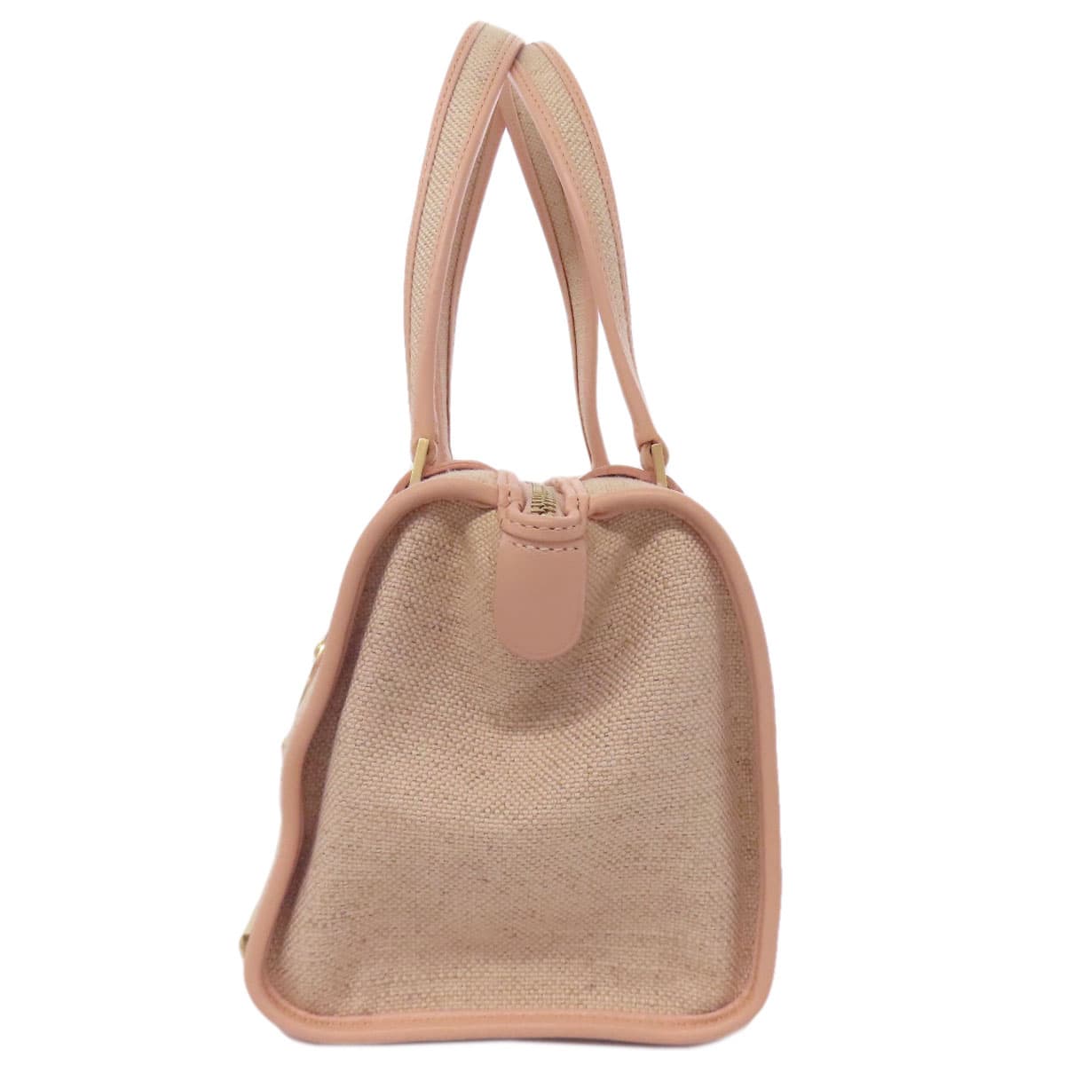 Delvaux ?le astrid MM handbag canvas/leather for women [Used] [DELVAUX] 3