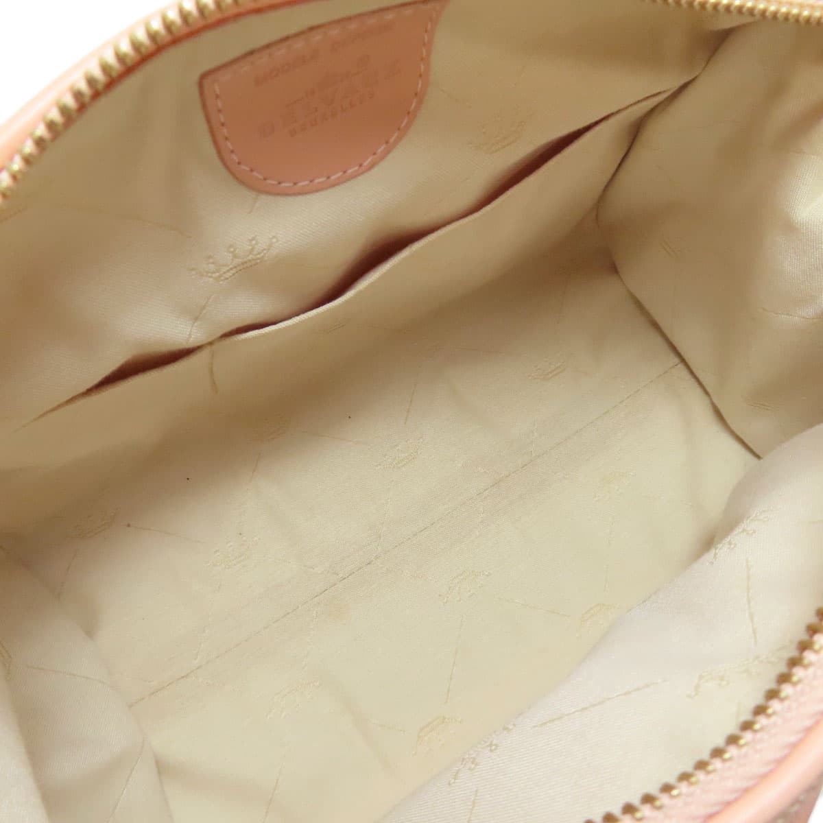 Delvaux ?le astrid MM handbag canvas/leather for women [Used] [DELVAUX] 5