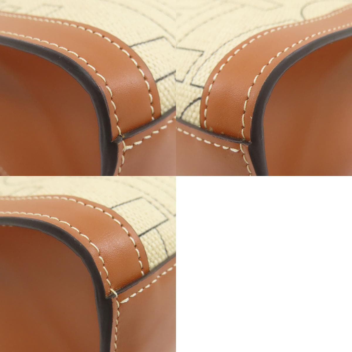 Celine Vertical Cabas 2WAY Tote Bag Canvas Ladies [Used] [CELINE] 10