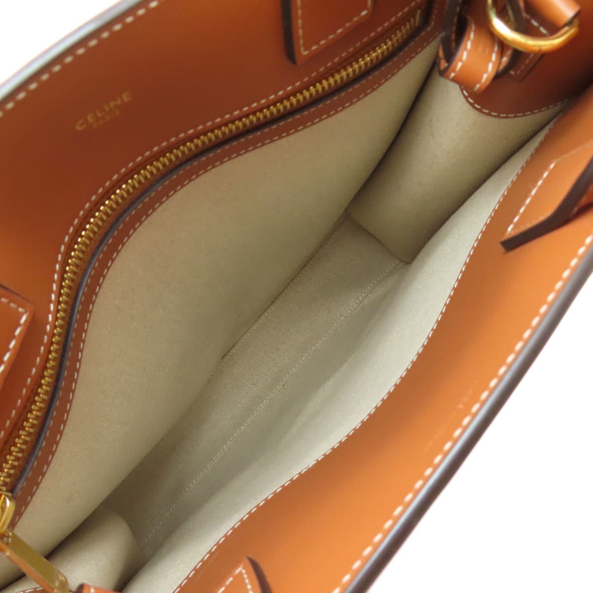 Celine Vertical Cabas 2WAY Tote Bag Canvas Ladies [Used] [CELINE] 5