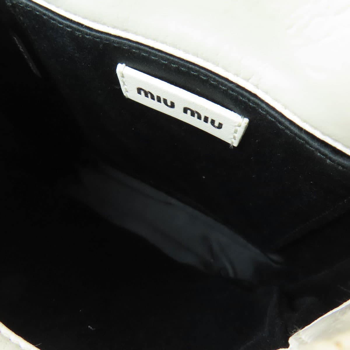 Miu Miu Matelassé 2WAY Handbag Calf Leather for Women [Used] [MIUMIU] 5